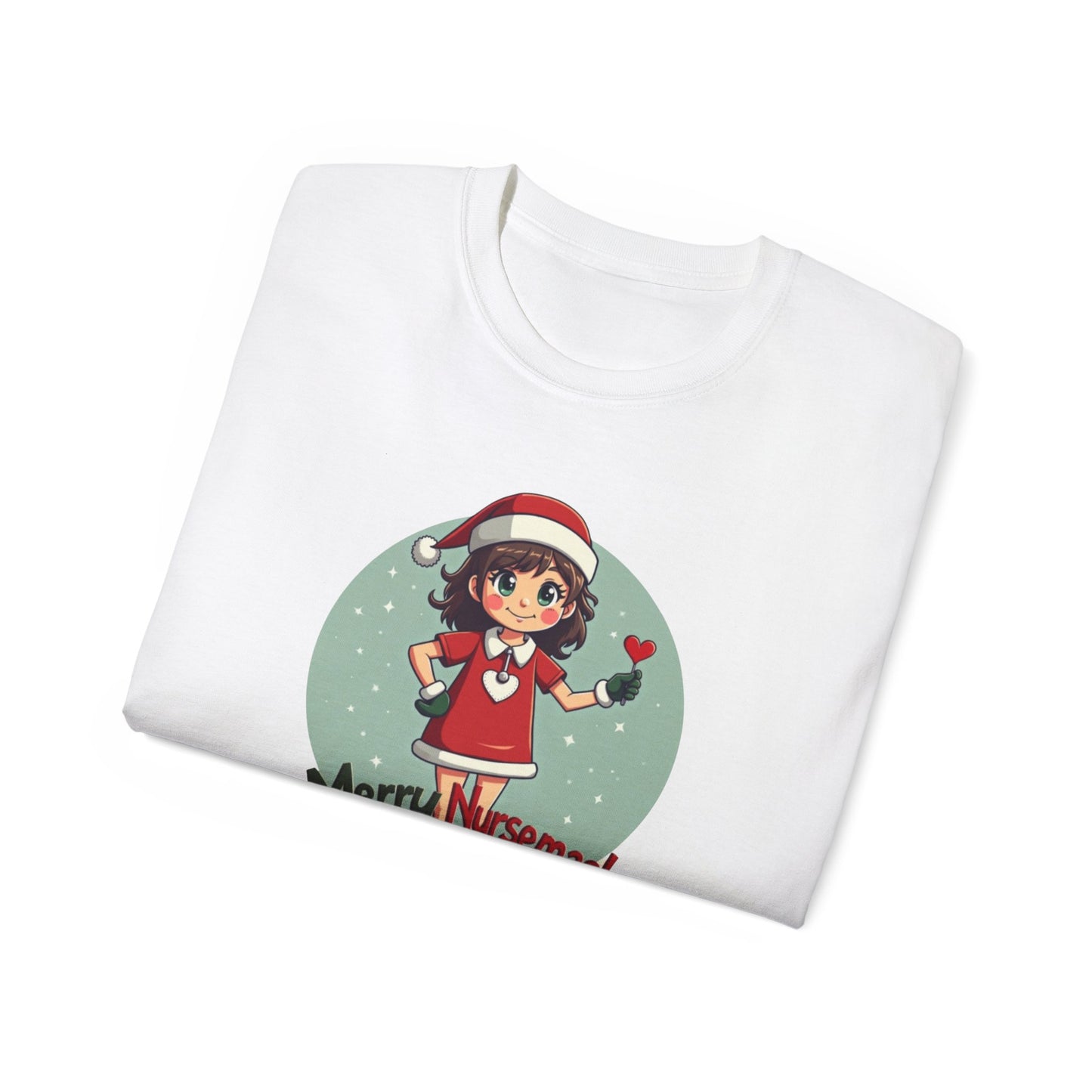 Nurse Christmas Tee — "Merry Nursemas!" Holiday Nurse T-Shirt