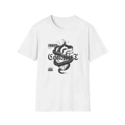 Constricted Heart T-Shirt — Moody Heart Graphic Tee