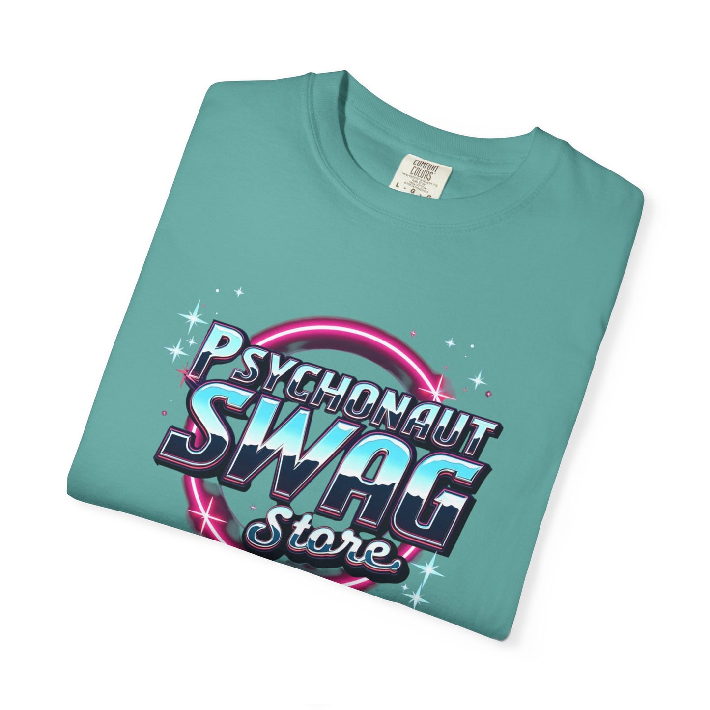 Retro 'Psychonaut SWAG Store' Graphic T-Shirt