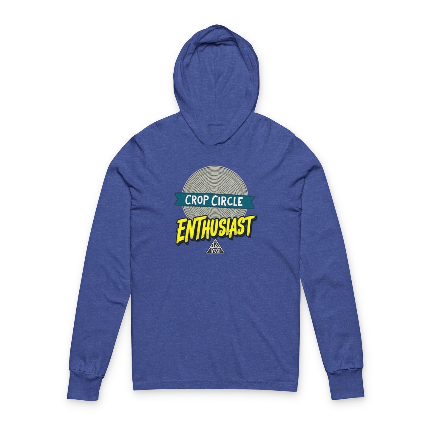 Crop Circle Enthusiast Hooded Long Sleeve Tee
