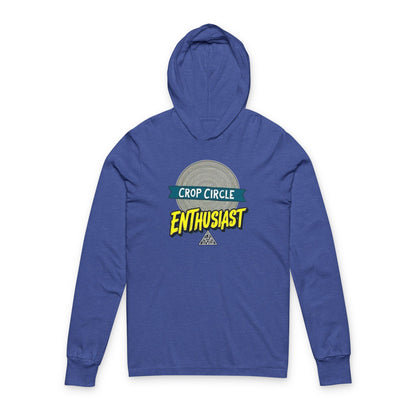 Crop Circle Enthusiast Hooded Long Sleeve Tee
