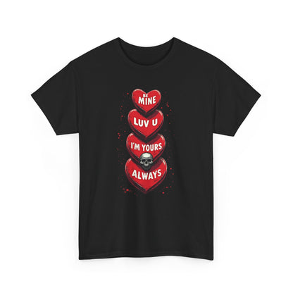Heart stack,  Heavy Cotton Tee