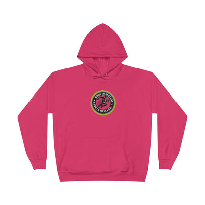 Sports Massage, Logo Hoodie — 'Run Fast' Athletic Pullover