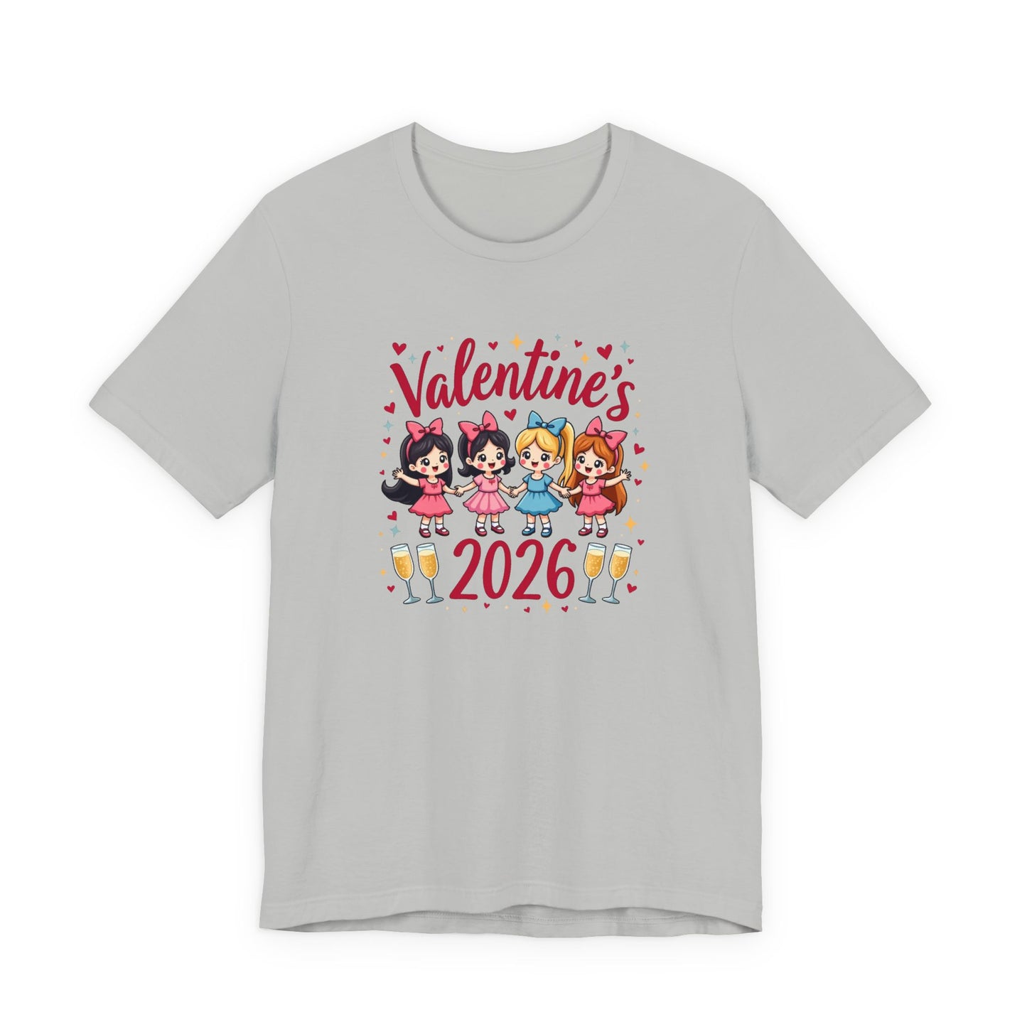 Valentine's 2026 Girls Graphic Tee