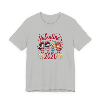 Valentine's 2026 Girls Graphic Tee