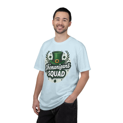 Shenanigan’s Squad T-Shirt — St. Patrick’s Day Leprechaun Hat Tee