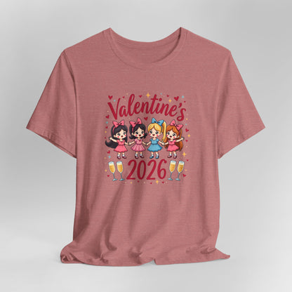 Valentine's 2026 Girls Graphic Tee