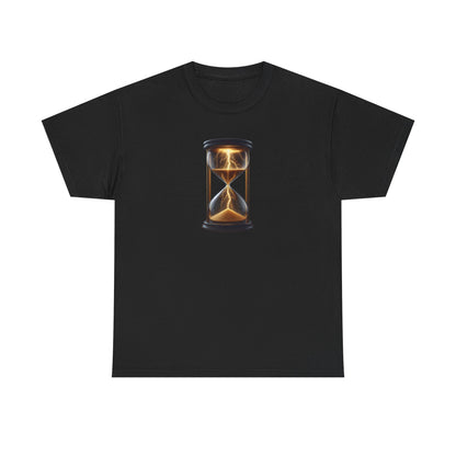 Static Time, Unisex Heavy Cotton Tee - Psychonaut Swag