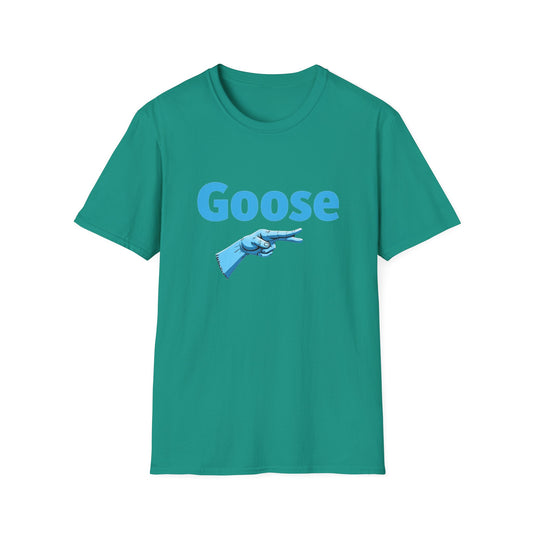 Goose T-Shirt for Animal Lovers, Unisex Graphic Tee, Gift for Friends, Casual Wear, Birthday Present, Quirky Style - Psychonaut Swag