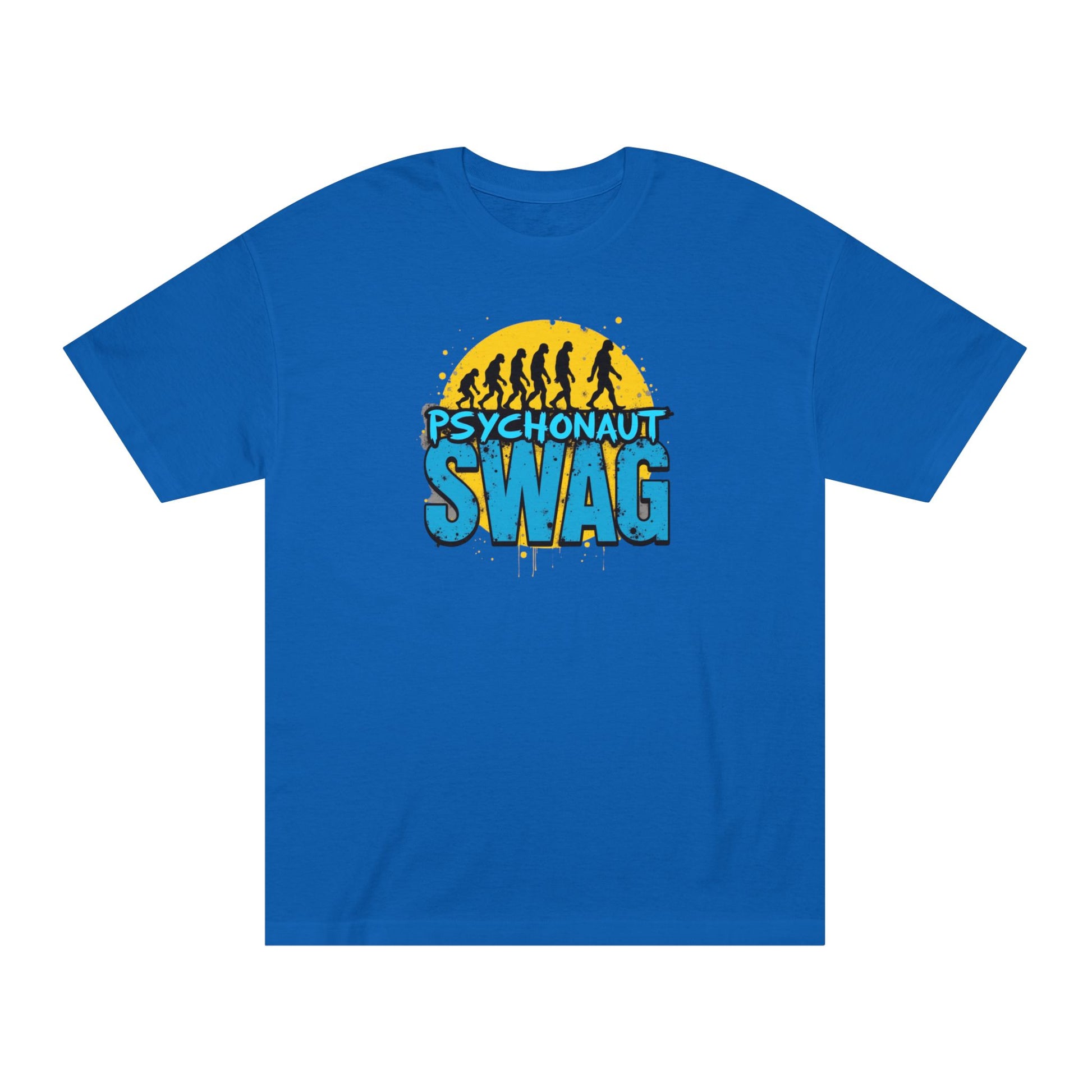 Psycho Swag Unisex Classic Tee - Trendy Graphic T-Shirt for Gamers & Psychonauts, Quirky Gift, Casual Wear, Unique Fashion - Psychonaut Swag