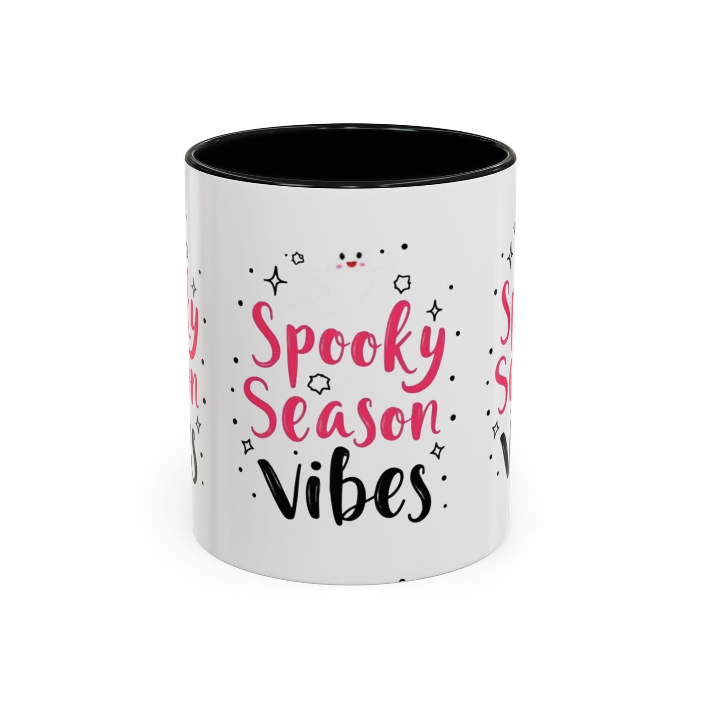 Spooky Season Vibes Accent Coffee Mug (Halloween 11/15oz)