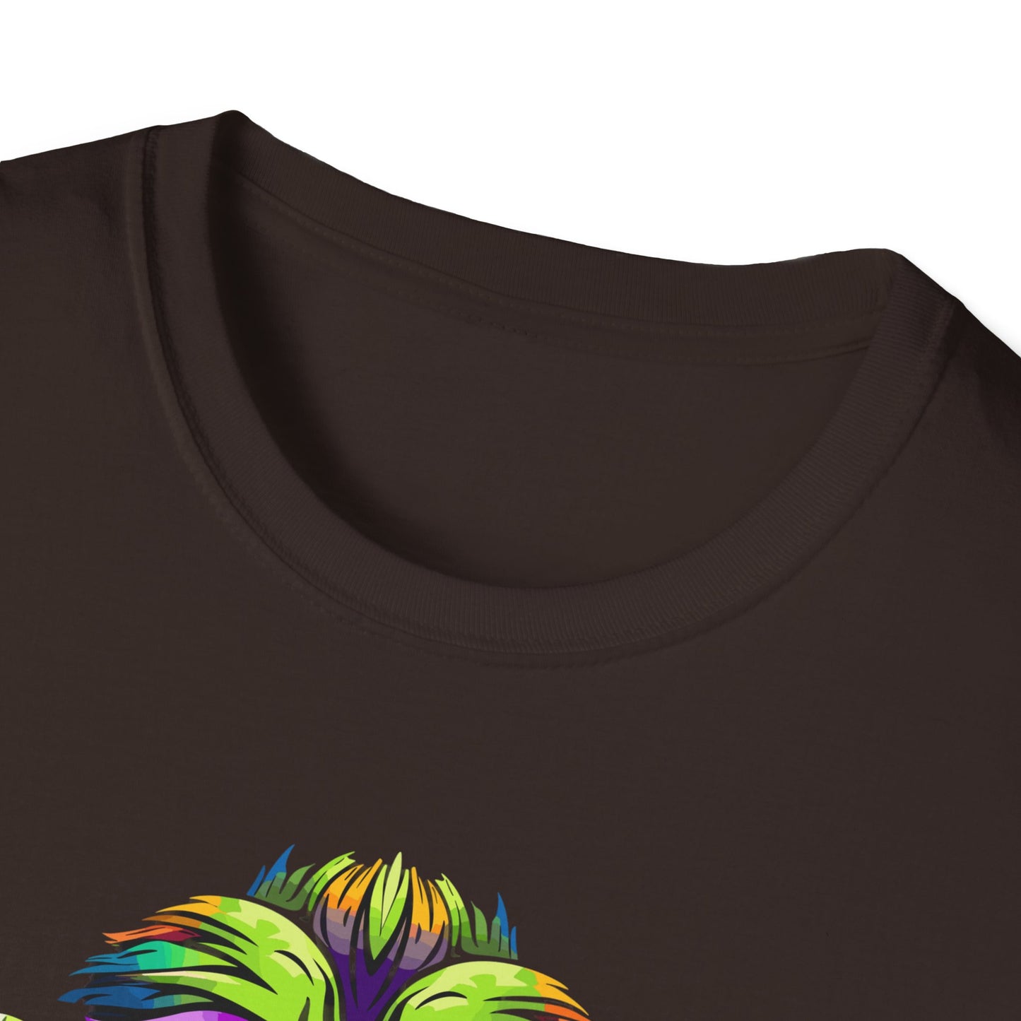 Stoned Ape, Psychedelic Unisex Softstyle T-Shirt