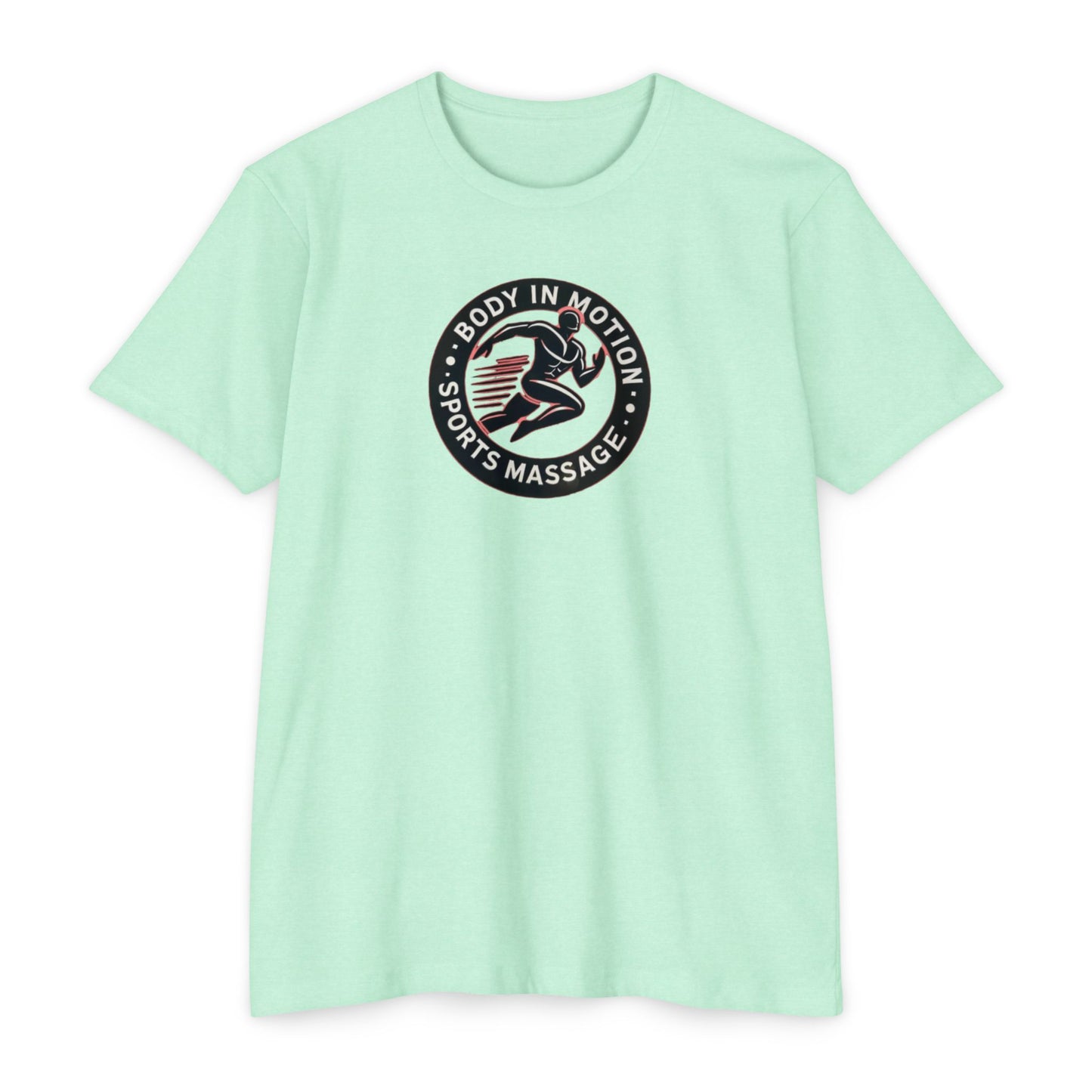 Body In Motion Sports Massage T-Shirt — Recovery & Mobility Athletic Tee