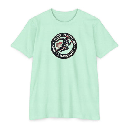 Body In Motion Sports Massage T-Shirt — Recovery & Mobility Athletic Tee