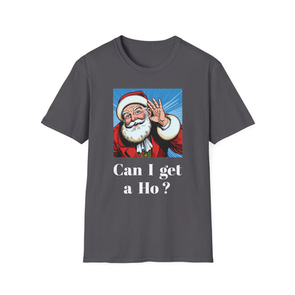 Santa Claus Listening for a Ho, Unisex T-Shirt