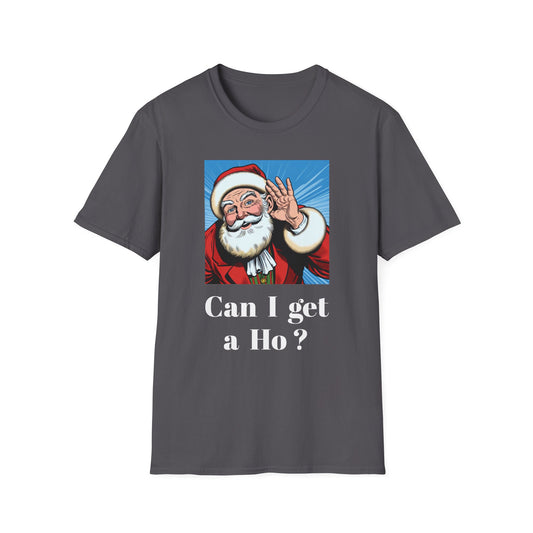Santa Claus Listening for a Ho, Unisex T-Shirt