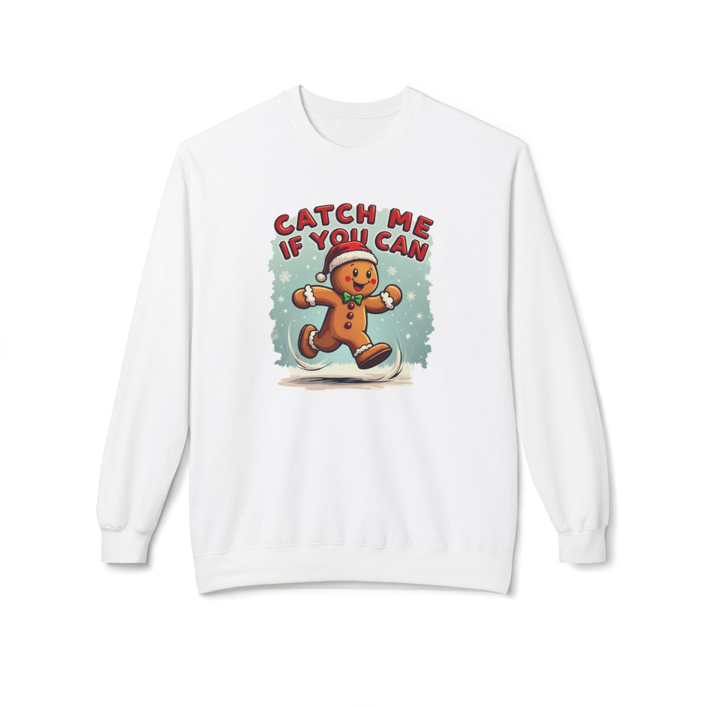 Gingerbread 'Catch Me If You Can' Crewneck Sweatshirt
