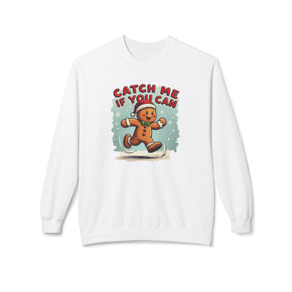 Gingerbread 'Catch Me If You Can' Crewneck Sweatshirt