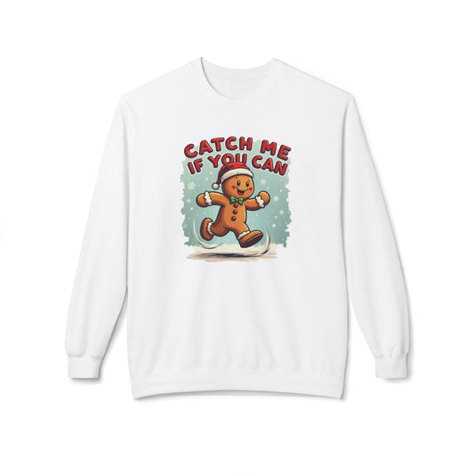 Gingerbread 'Catch Me If You Can' Crewneck Sweatshirt