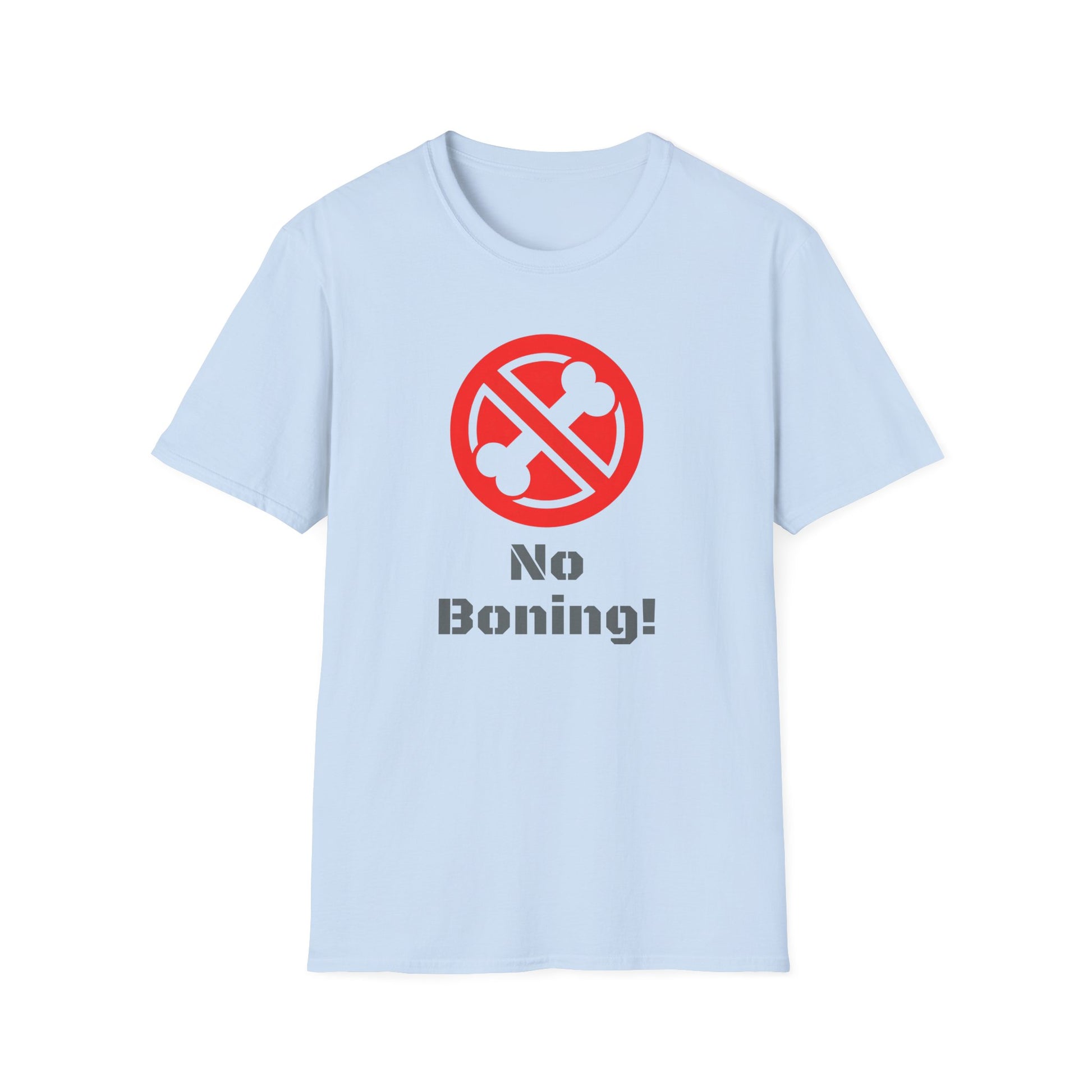 No Boning, Unisex Softstyle T-Shirt - Psychonaut Swag
