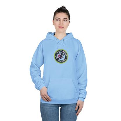 Sports Massage, Logo Hoodie — 'Run Fast' Athletic Pullover