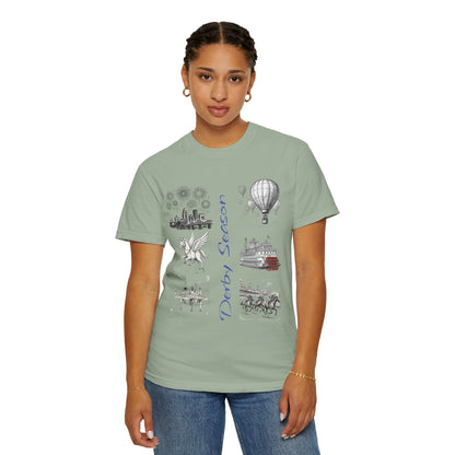 Derby Season T-Shirt — Horse Racing & Balloon Glow Festival Tee