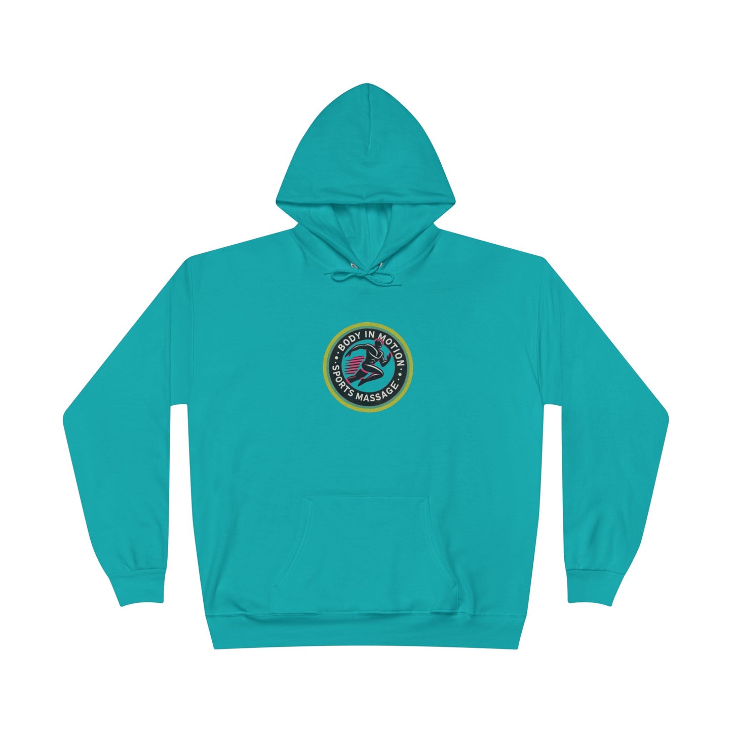 Sports Massage, Logo Hoodie — 'Run Fast' Athletic Pullover