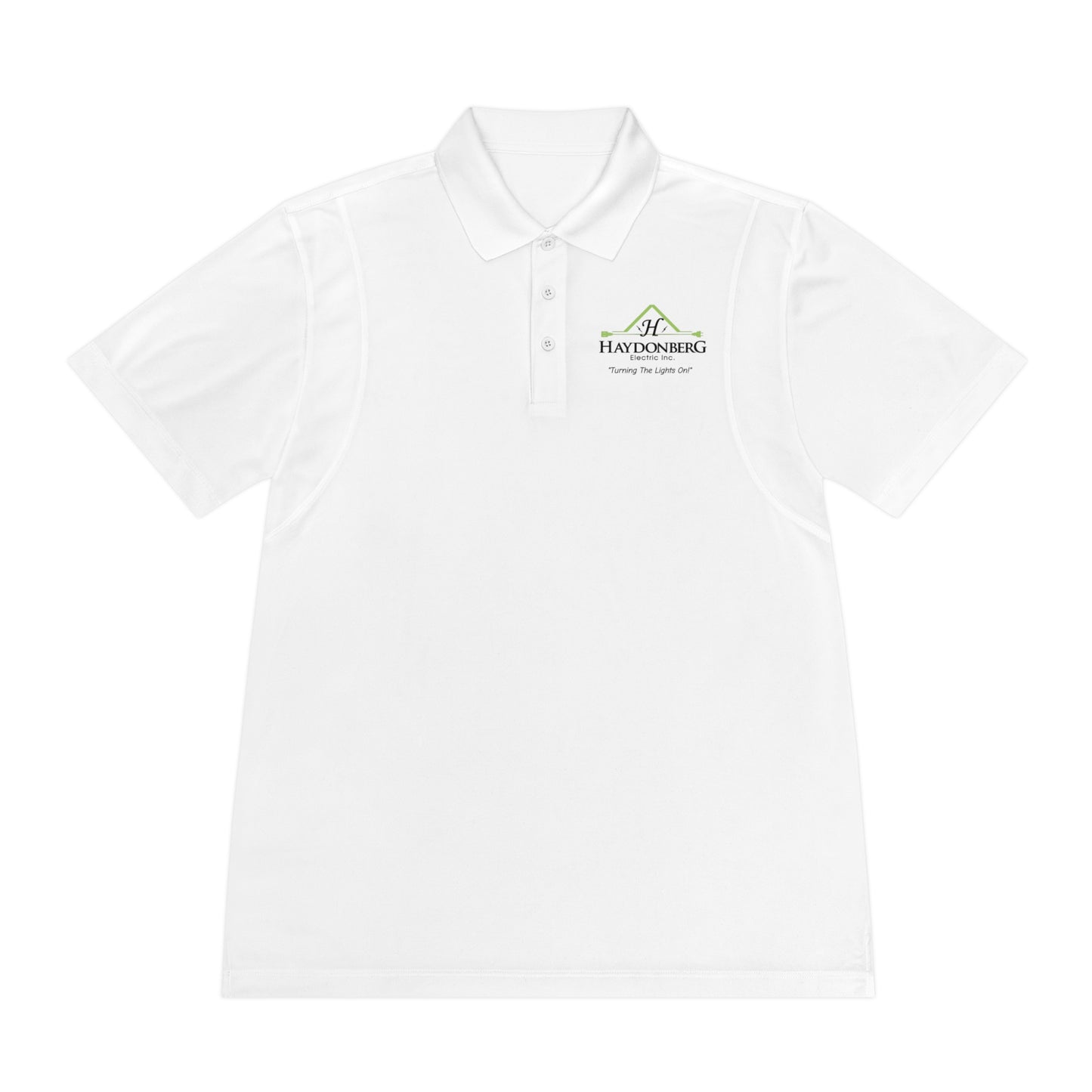 Haydonberg Turning the lights on, Men's Sport Polo Shirt