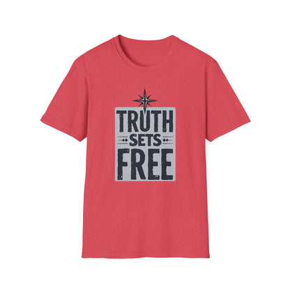 Truth sets Free, Unisex Softstyle T-Shirt - Psychonaut Swag