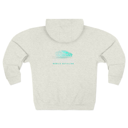 Advanced Mobile zip-up, Exploration Unisex Zip Hoodie, Cozy Zip Up, Casual Wear, Gift for Adventurers, Travel Enthusiasts