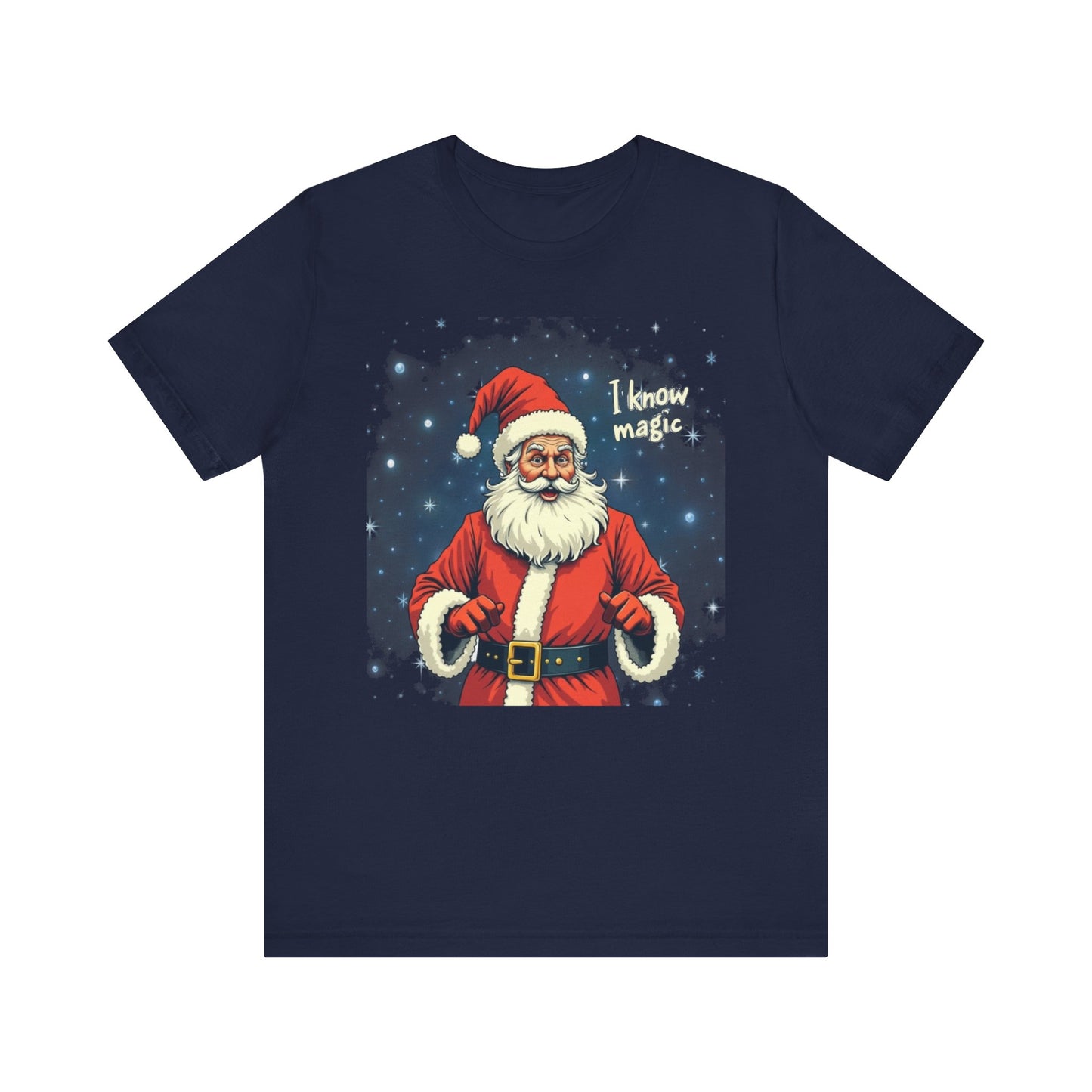 Santa Wizard Christmas Tee