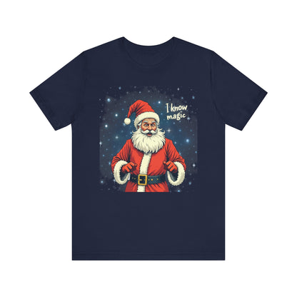 Santa Wizard Christmas Tee