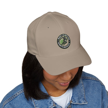 Sports Massage, Closed-Back Structured Cap (Embroidery)