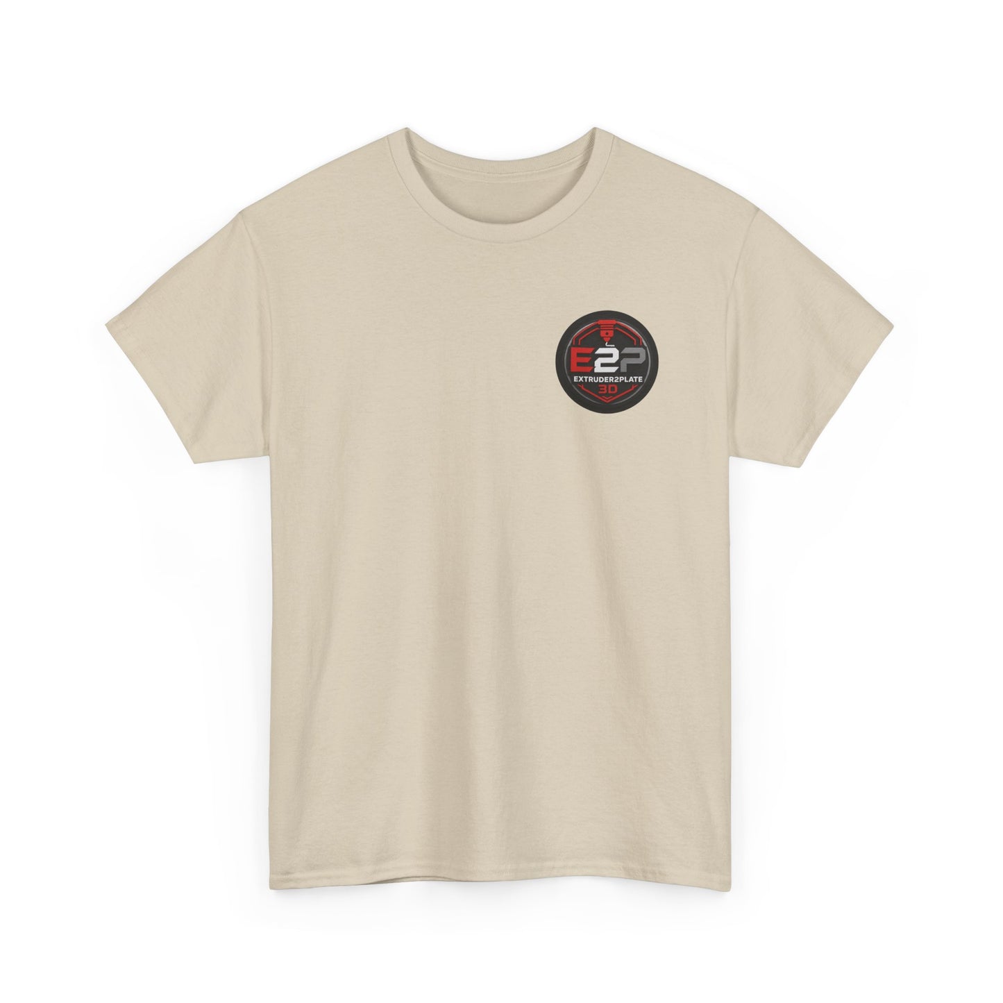Extruder2Plate, Poop Happens T‑Shirt — Funny Cartoon 3D Printer Graphic Tee