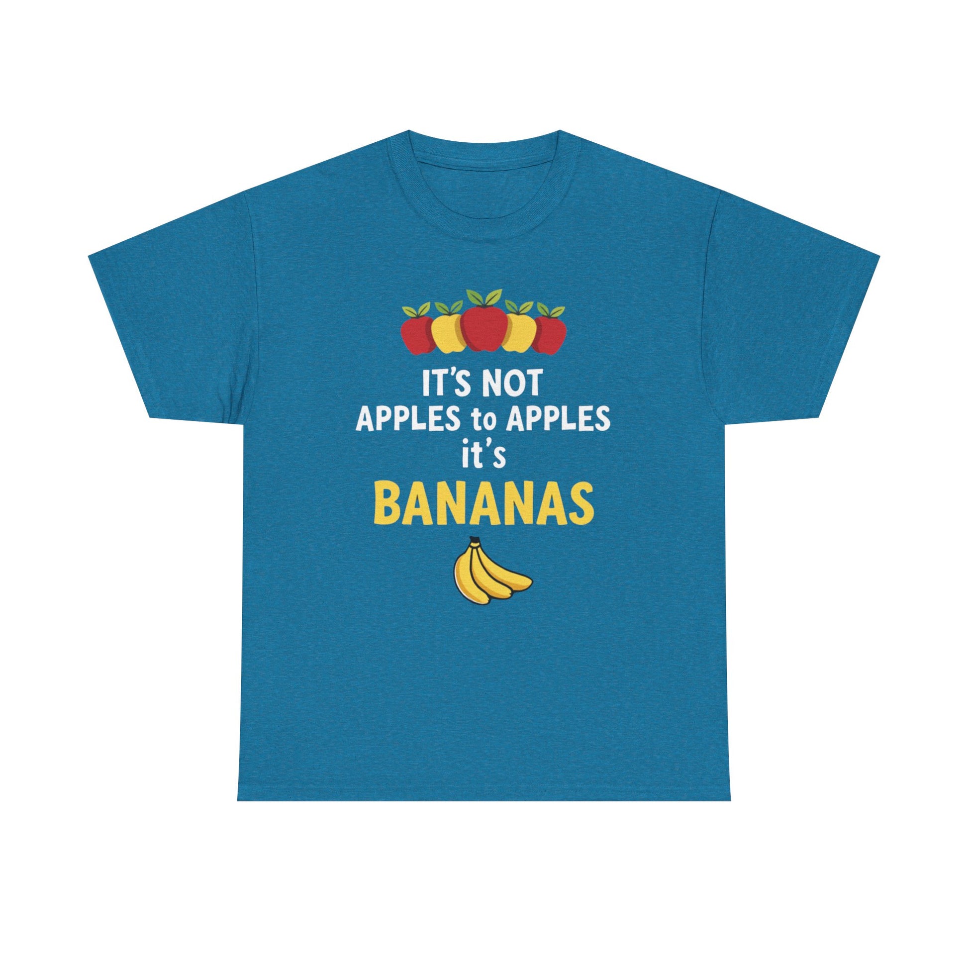 Funny Banana T-Shirt: It's Not Apples to Apples, Cute Graphic Tee for Food Lovers, Gift for Birthdays, Casual Wear, Humor Shirt - Psychonaut Swag