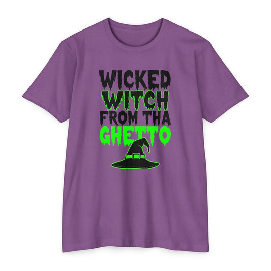 Wicked Witch T-Shirt, Funny Halloween Tee, Unisex Graphic Shirt, Spooky Costume Top, Autumn Celebration Apparel