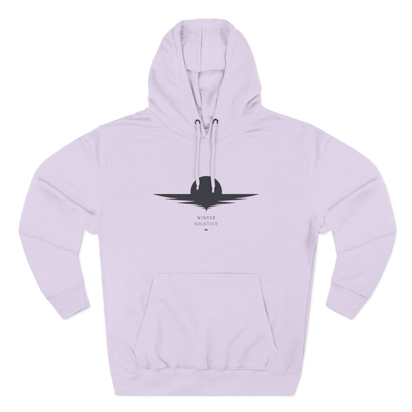 Minimal Sunset Hoodie — Quiet Night Graphic Hoodie