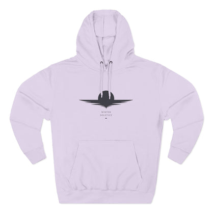 Minimal Sunset Hoodie — Quiet Night Graphic Hoodie
