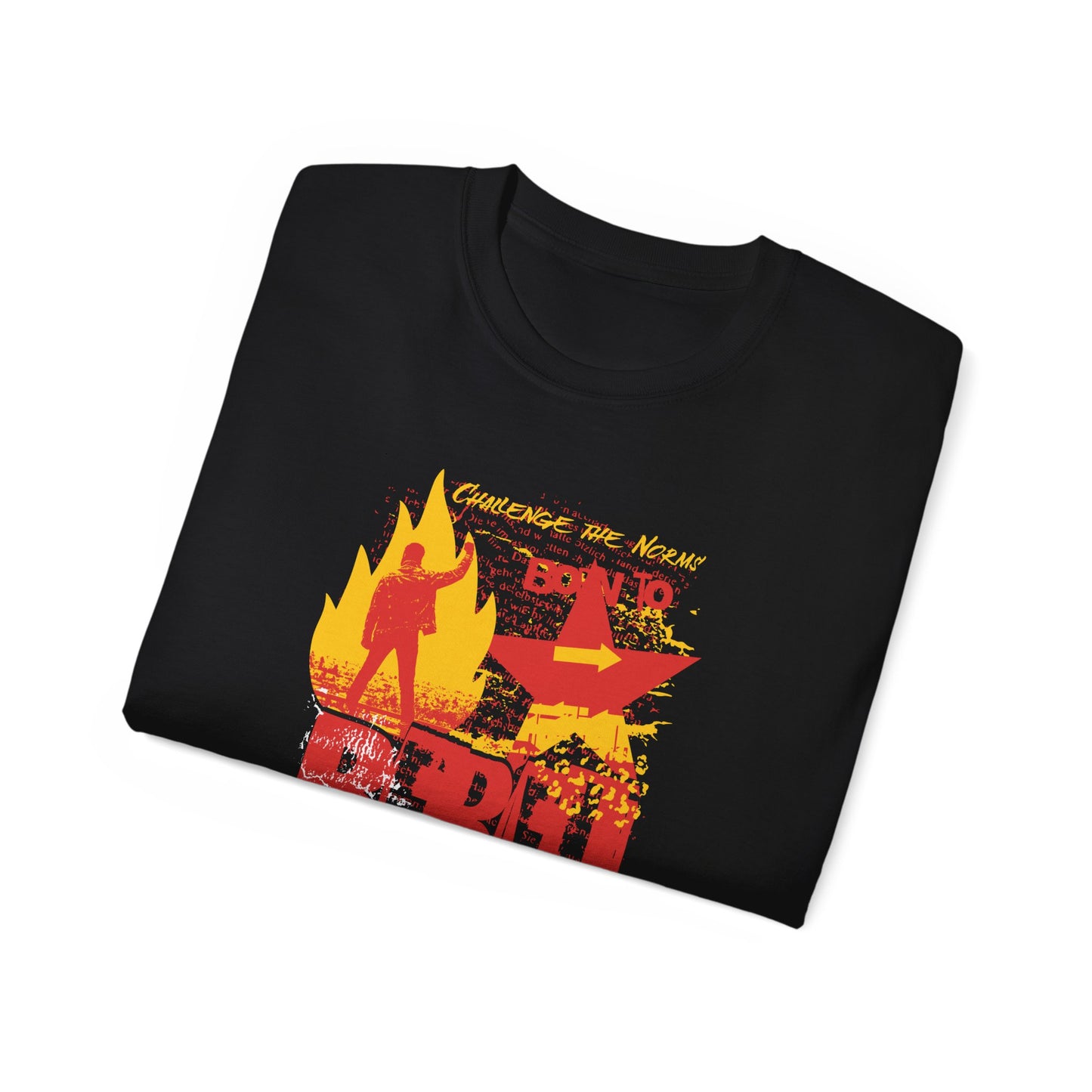 Born to Rebel T-Shirt — Bold Statement Graphic Tee