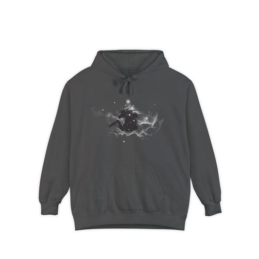 Constellation, Unisex Garment-Dyed Hoodie - Psychonaut Swag