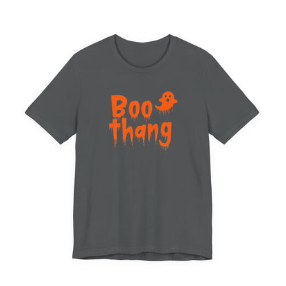 Halloween Boo Thang Unisex Tee, Funny Halloween T-Shirt, Ghost Graphic Tee, Spooky Shirt, Halloween Costume, Fall Fashion