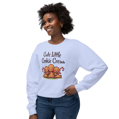 Cute Little Cookie Crew Sweatshirt – Holiday Gingerbread Family Crewneck