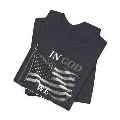 In God We Trust American Flag Tee