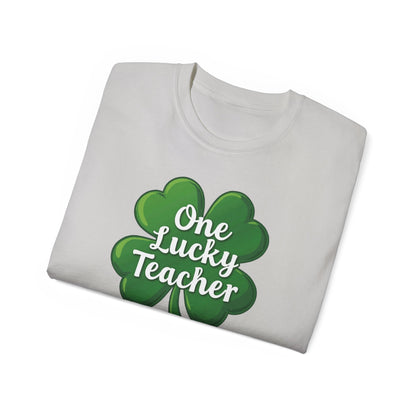 One Lucky Teacher T-Shirt — St. Patrick’s Day Shamrock Teacher Tee