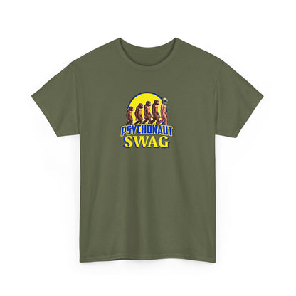 Psychonaut Basic tee, (Small Biz),  Unisex Heavy Cotton Tee, Psychedelic T-Shirt, Gifts for Festival Lovers, Unisex Graphic Tee, Casual Wear, Summer Vibes