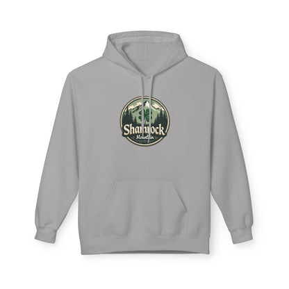 Shamrock Mountain, Unisex Midweight Softstyle Fleece Hoodie