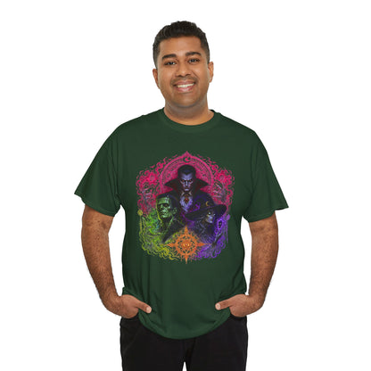 Mystic Vampire Trio T-Shirt — Gothic Horror Art Tee