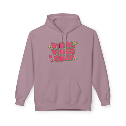 Hoodie - "Vibe Check" Colorful Retro Text Graphic