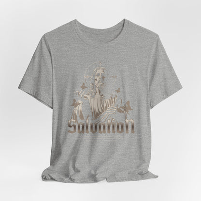 Salvation Graphic Tee — Vintage Jesus Religious T-Shirt