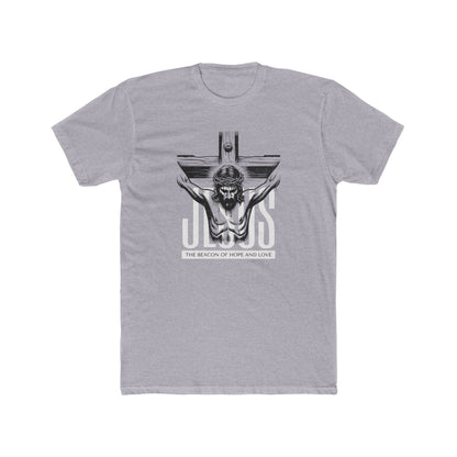 Jesus Crucifix Tee — "The Beacon of Hope and Love" Christian T‑Shirt